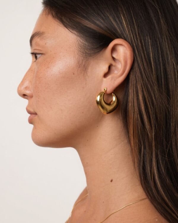 26 Isla Gold Hoop Earrings