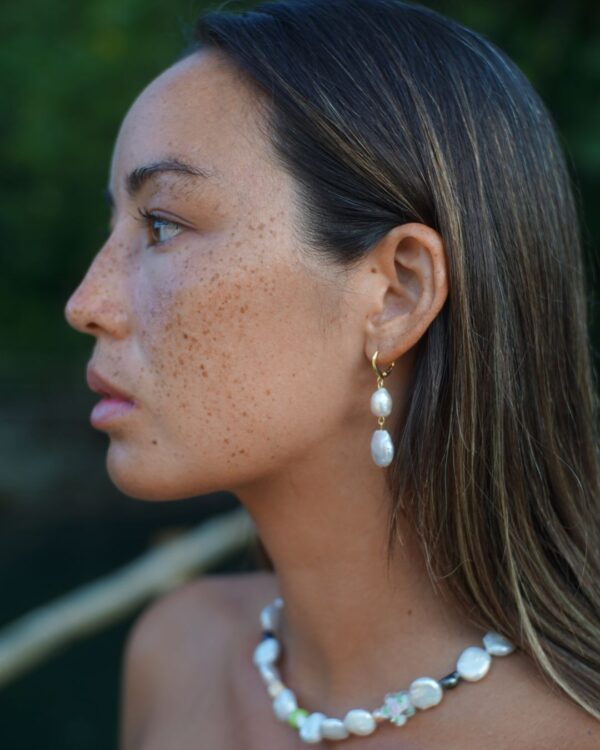 Hoop Baroque Earrings