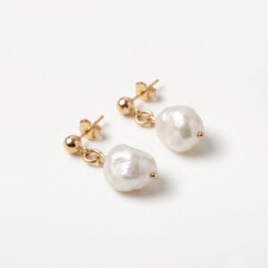 Single Baroque Earrings