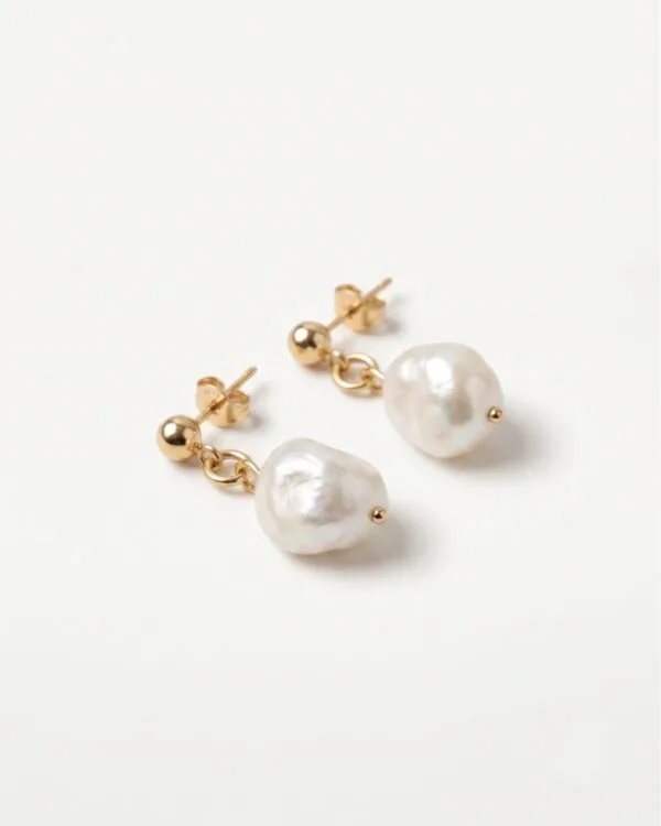 Single Baroque Earrings