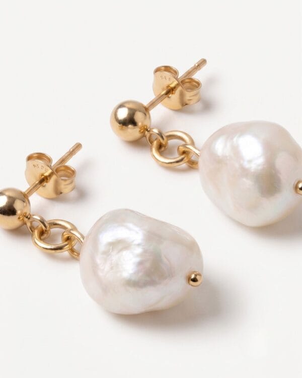Single Baroque Earrings