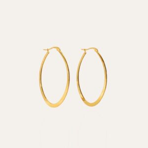 Inara Gold Hoop Earrings