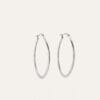 43 Inara Silver Hoop Earrings