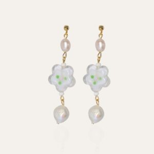 Flower Baroque Earrings