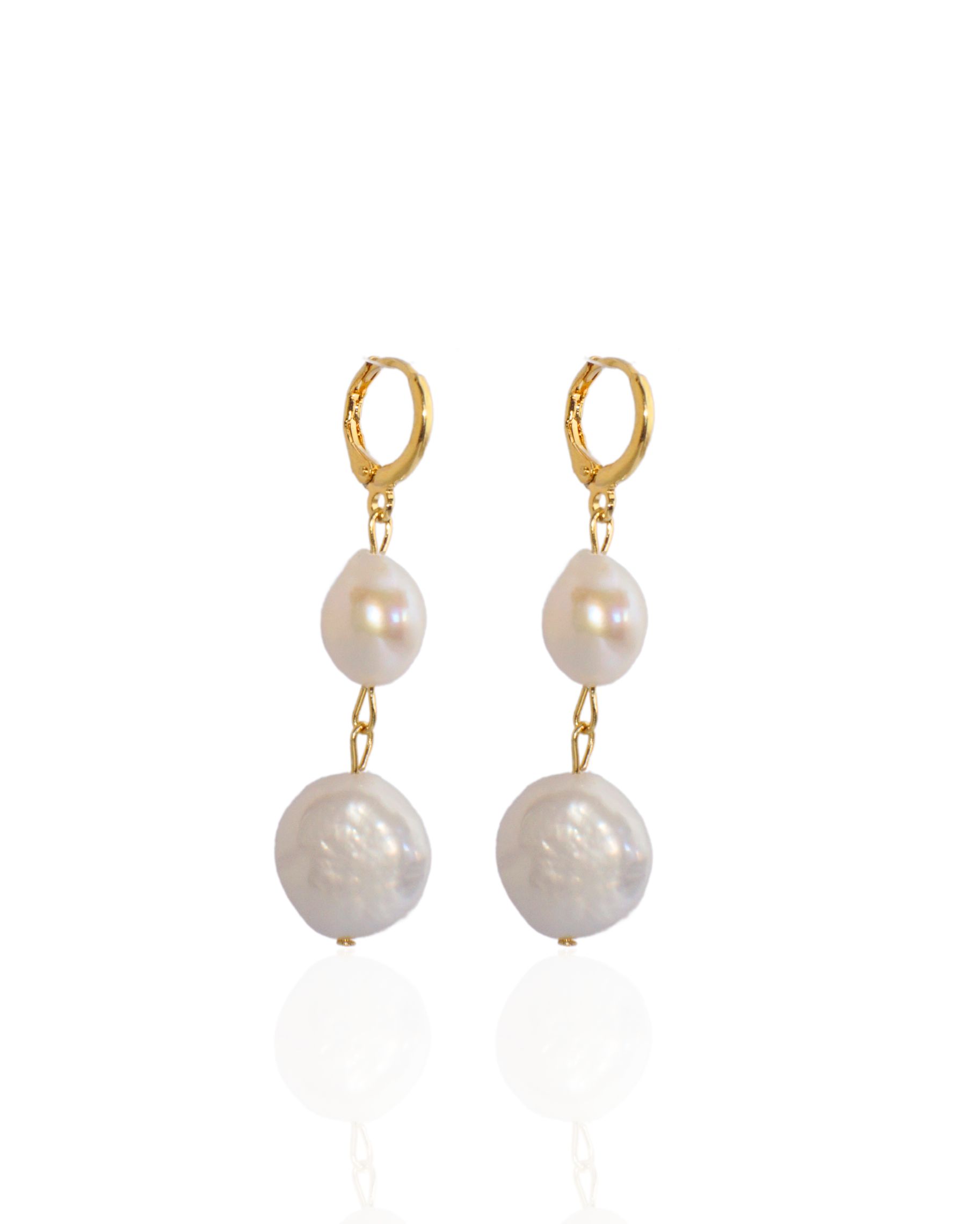 Hoop Baroque Earrings
