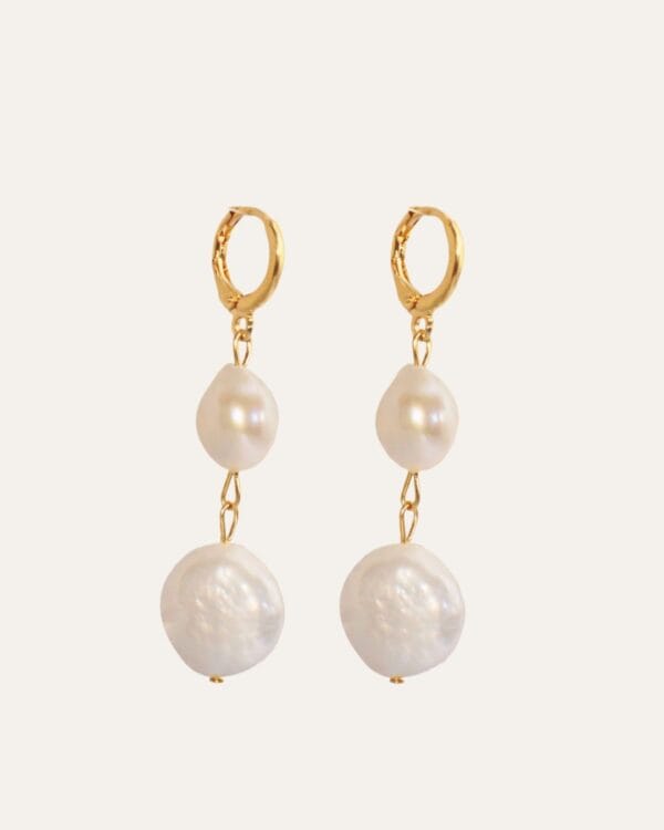 Hoop Baroque Earrings