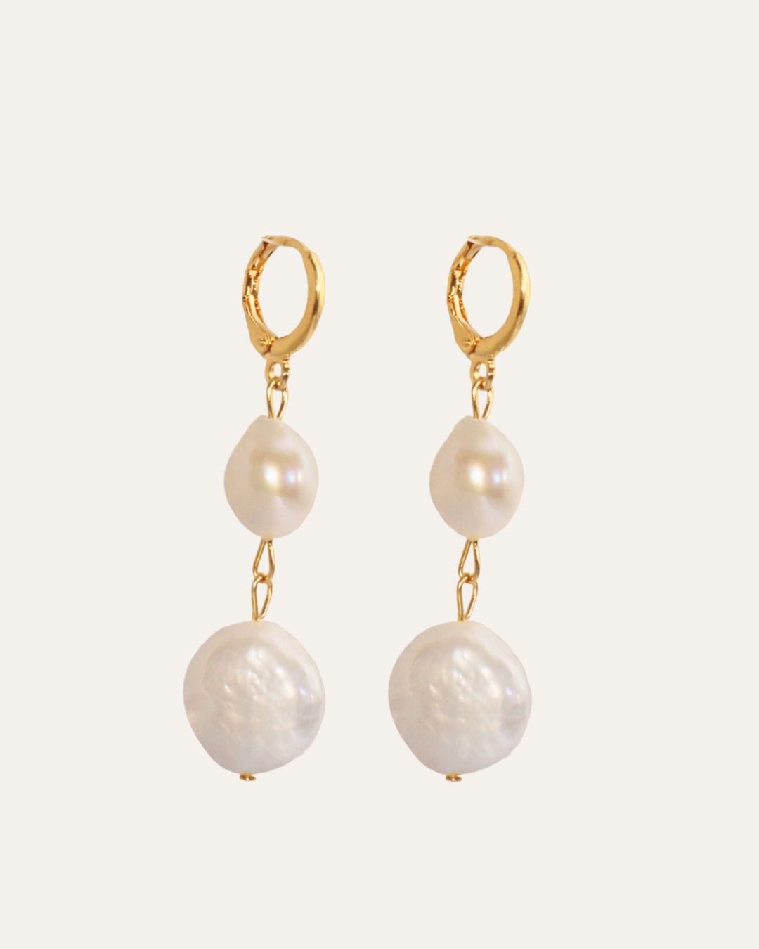 Hoop Baroque Earrings