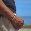 Men’s Long Coin Bracelet