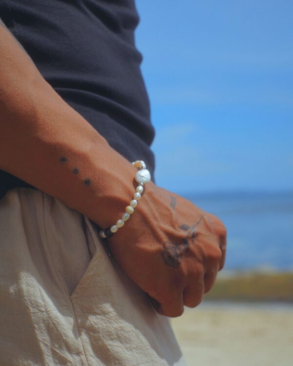 Men’s Long Coin Bracelet