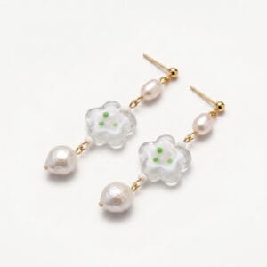Flower Baroque Earrings