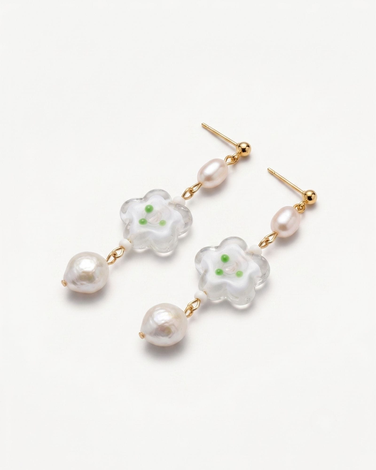 Flower Baroque Earrings