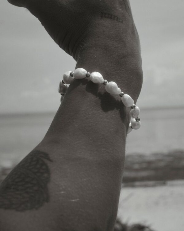 Men’s Baroque Bracelet with White Gold