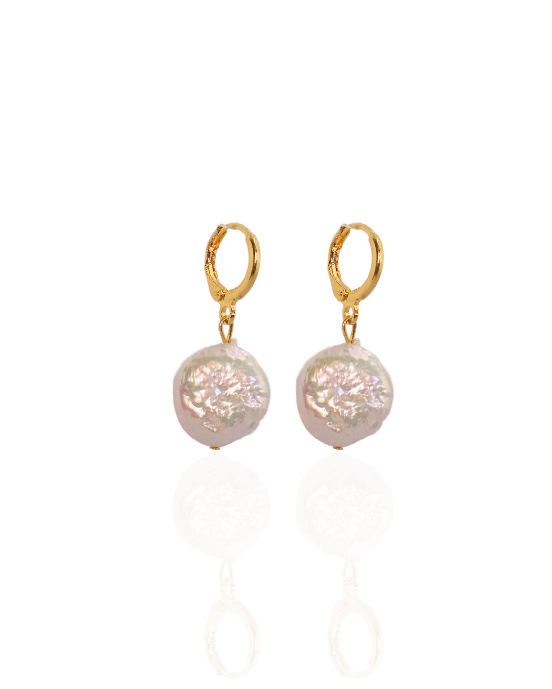 Hoop Coin Earrings