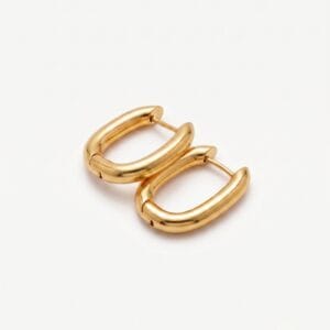 Aurora Gold Hoop Earrings