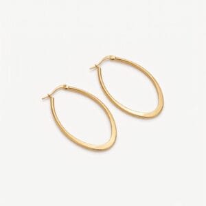 Inara Gold Hoop Earrings