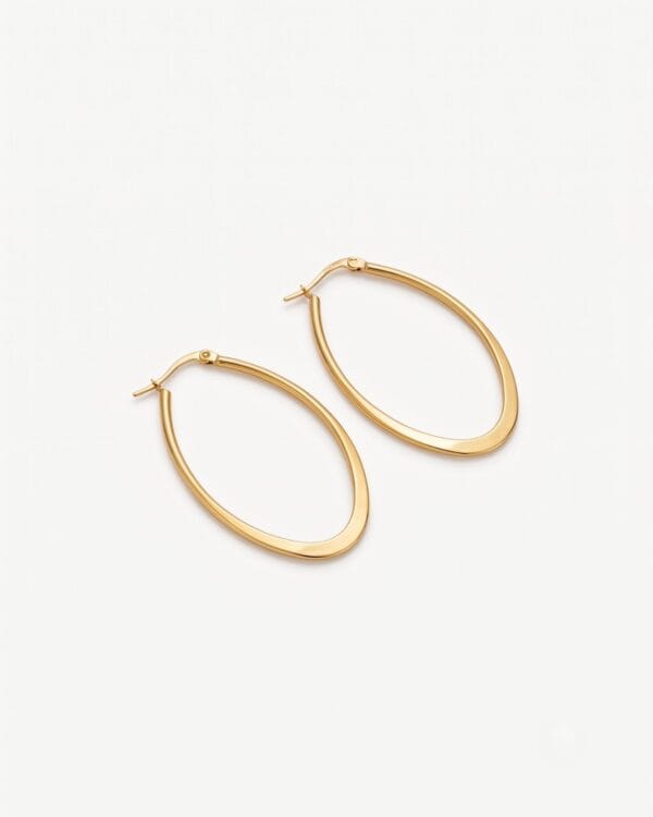 Inara Gold Hoop Earrings