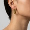 Aurora Gold Hoop Earrings