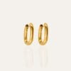 Aurora Gold Hoop Earrings