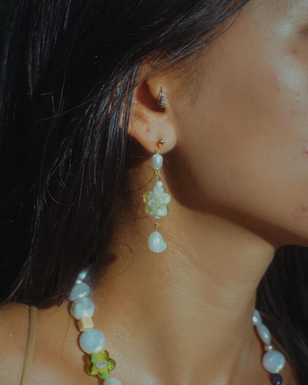 Flower Baroque Earrings