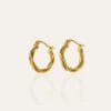 Freya Gold Hoop Earrings