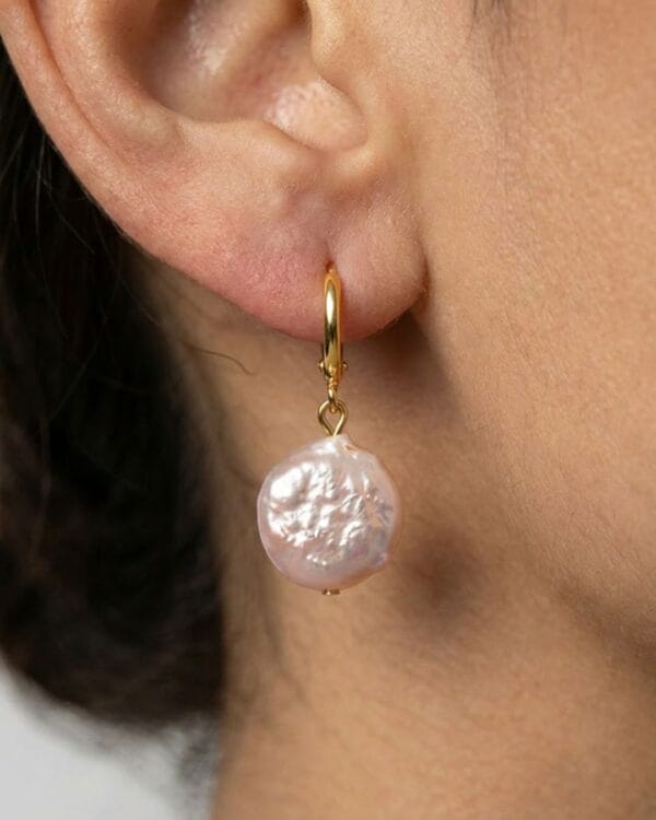 Hoop Coin Earrings