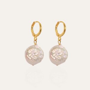Hoop Coin Earrings