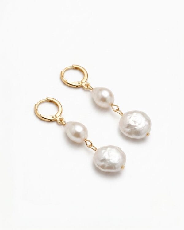 Hoop Baroque Earrings