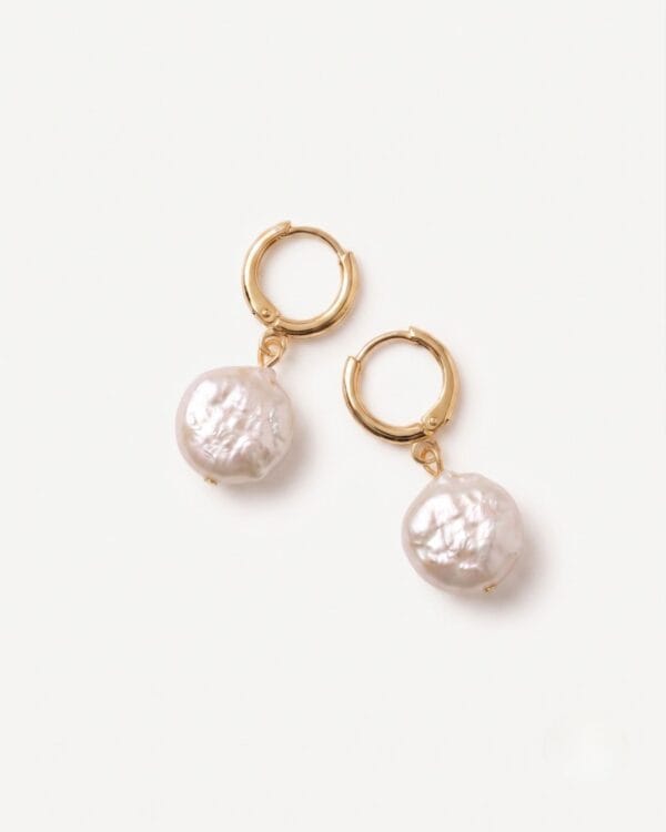 Hoop Coin Earrings