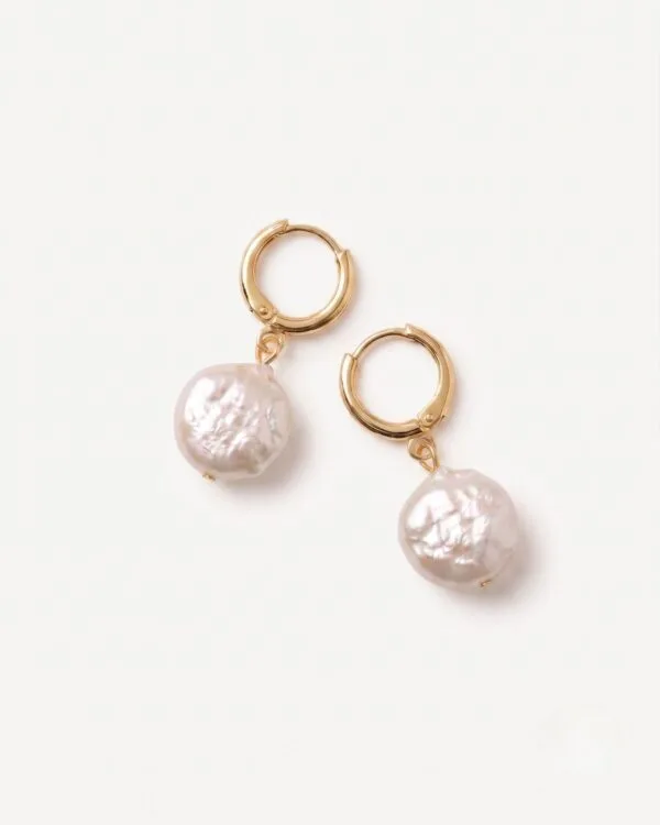 Hoop Coin Earrings
