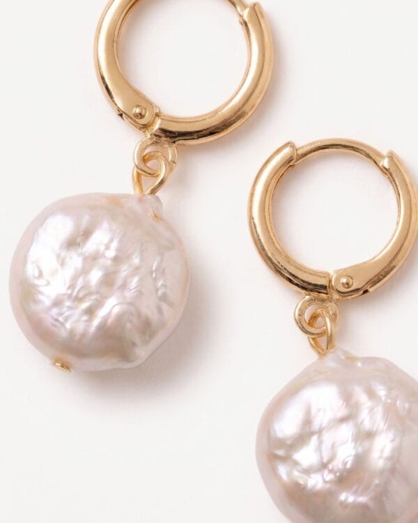Hoopcoin2 Hoop Coin Earrings