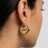 ISLA 3 Isla Gold Hoop Earrings