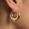 ISLA CLOSE Isla Gold Hoop Earrings