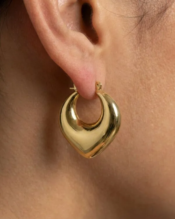 Isla Gold Hoop Earrings