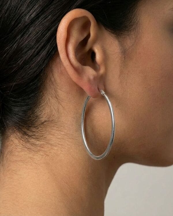 Inara Silver Inara Silver Hoop Earrings