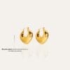 Isla 2 Isla Gold Hoop Earrings