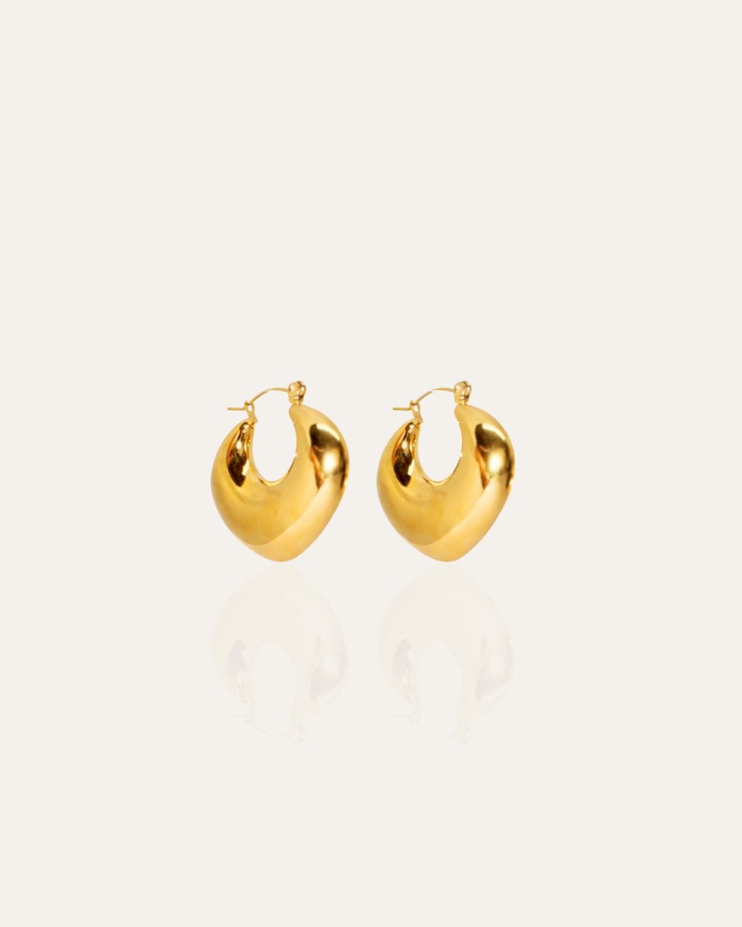 Isla Gold Hoop Earrings