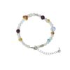Men’s Pearl Bracelet with Mushroom and Dice