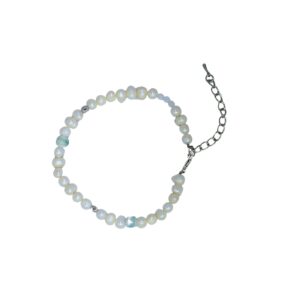 Men’s Pearl Bracelet with Jade