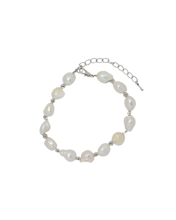 Men’s Baroque Bracelet with White Gold