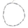Men’s Pearl Necklace with White Gold Beads