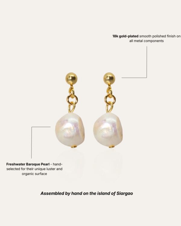 Single Baroque (2) Single Baroque Earrings