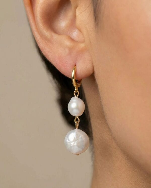 hoop Baroque 2 Hoop Baroque Earrings