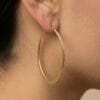 inara 2 Inara Gold Hoop Earrings