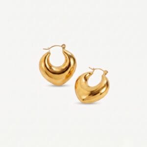 Isla Gold Hoop Earrings