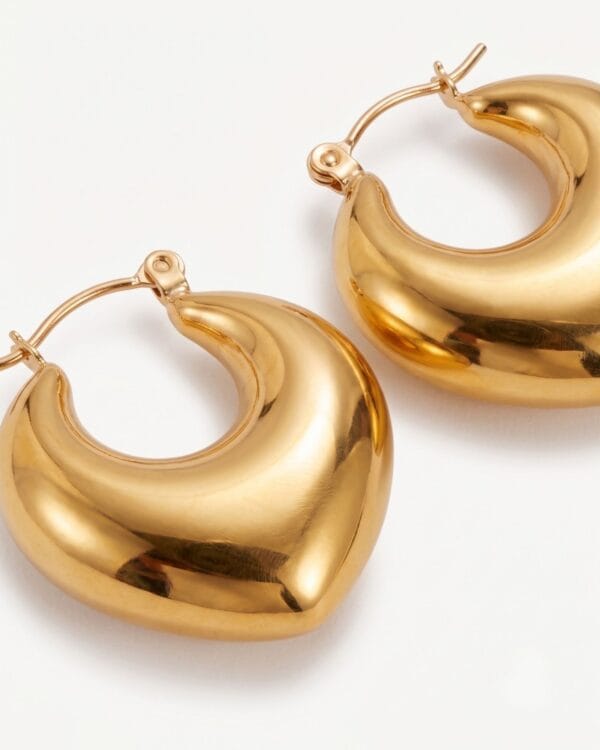 *isla2 Isla Gold Hoop Earrings