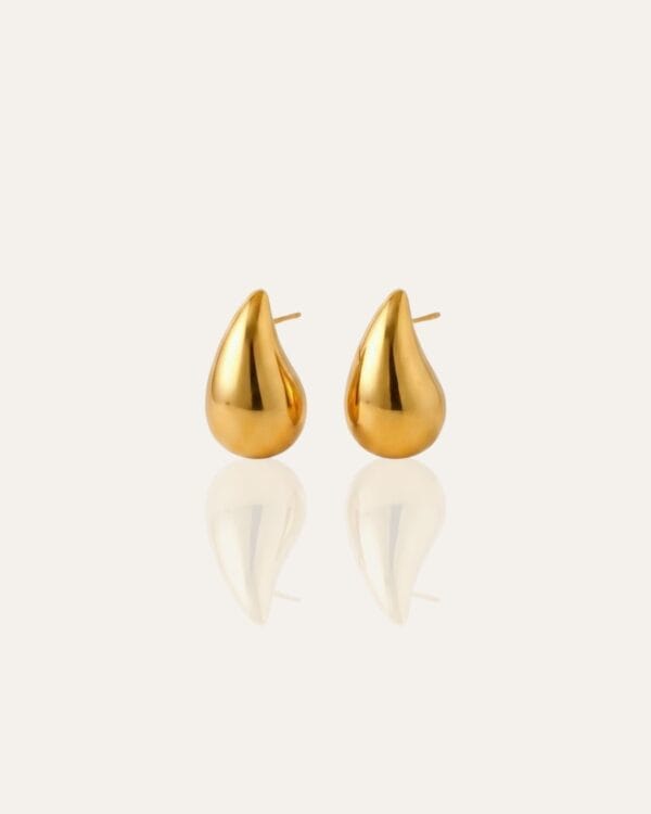 Noor Gold Stud Earrings