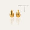 Noor Gold Stud Earrings