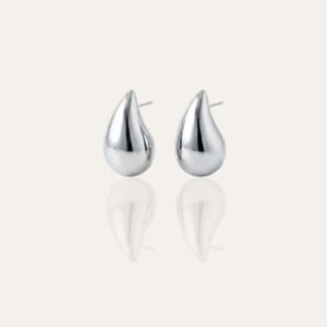 Noor Silver Stud Earrings