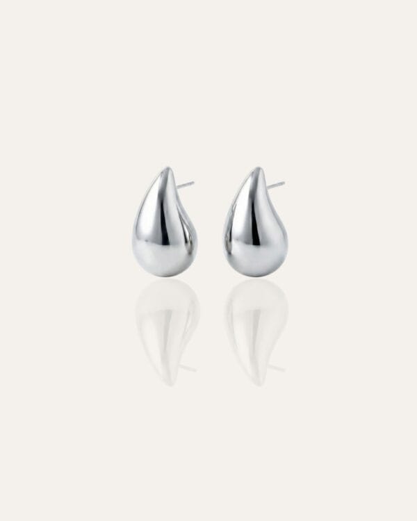 Noor Silver Stud Earrings