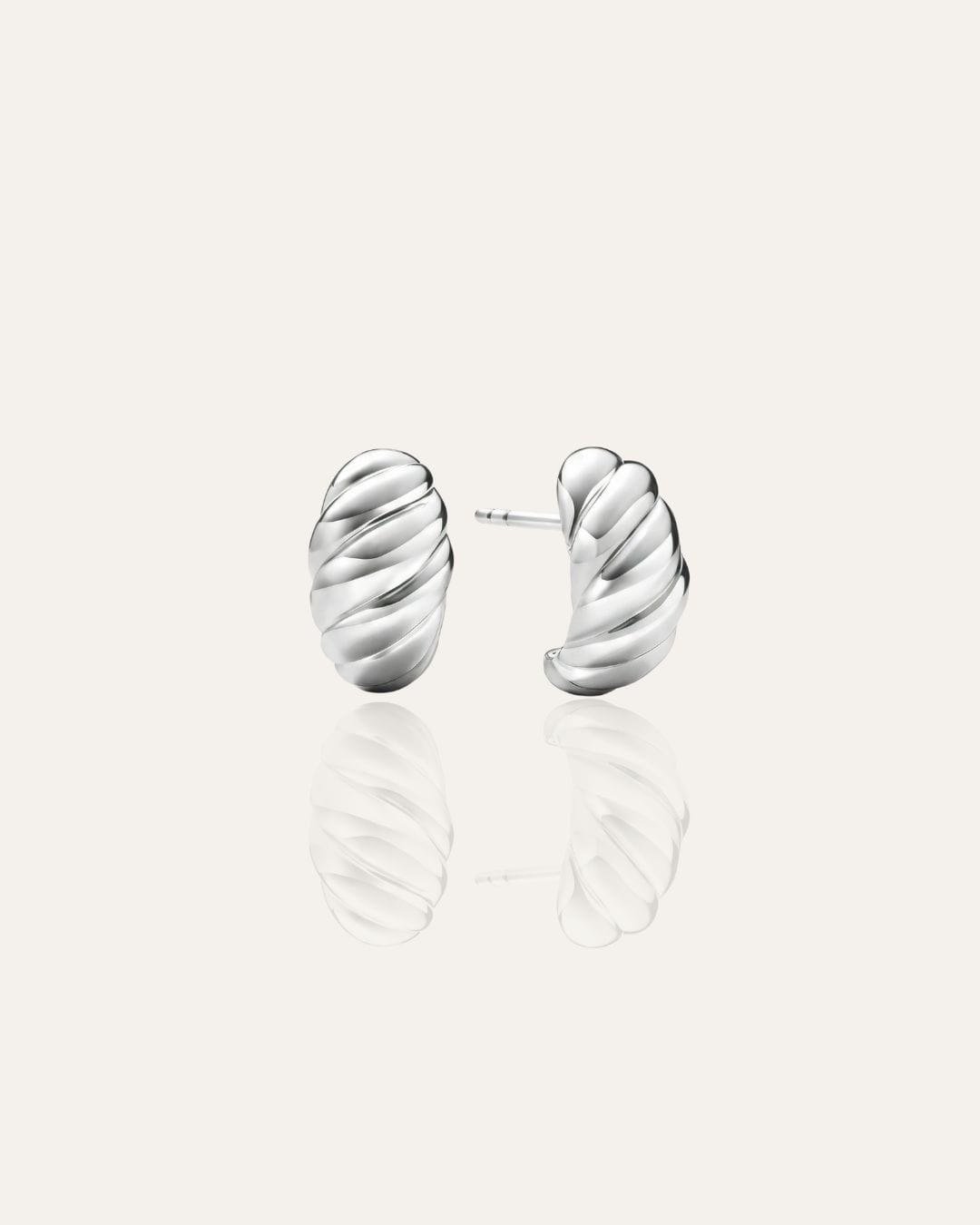Claire Silver Stud Earrings